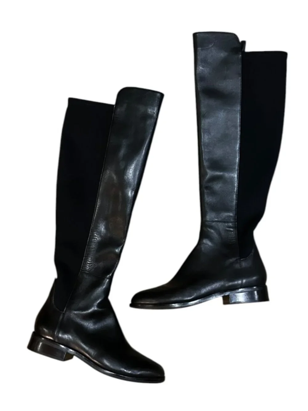Cole Hann Isabelle Over The Knee Round Toe Zippered Boots